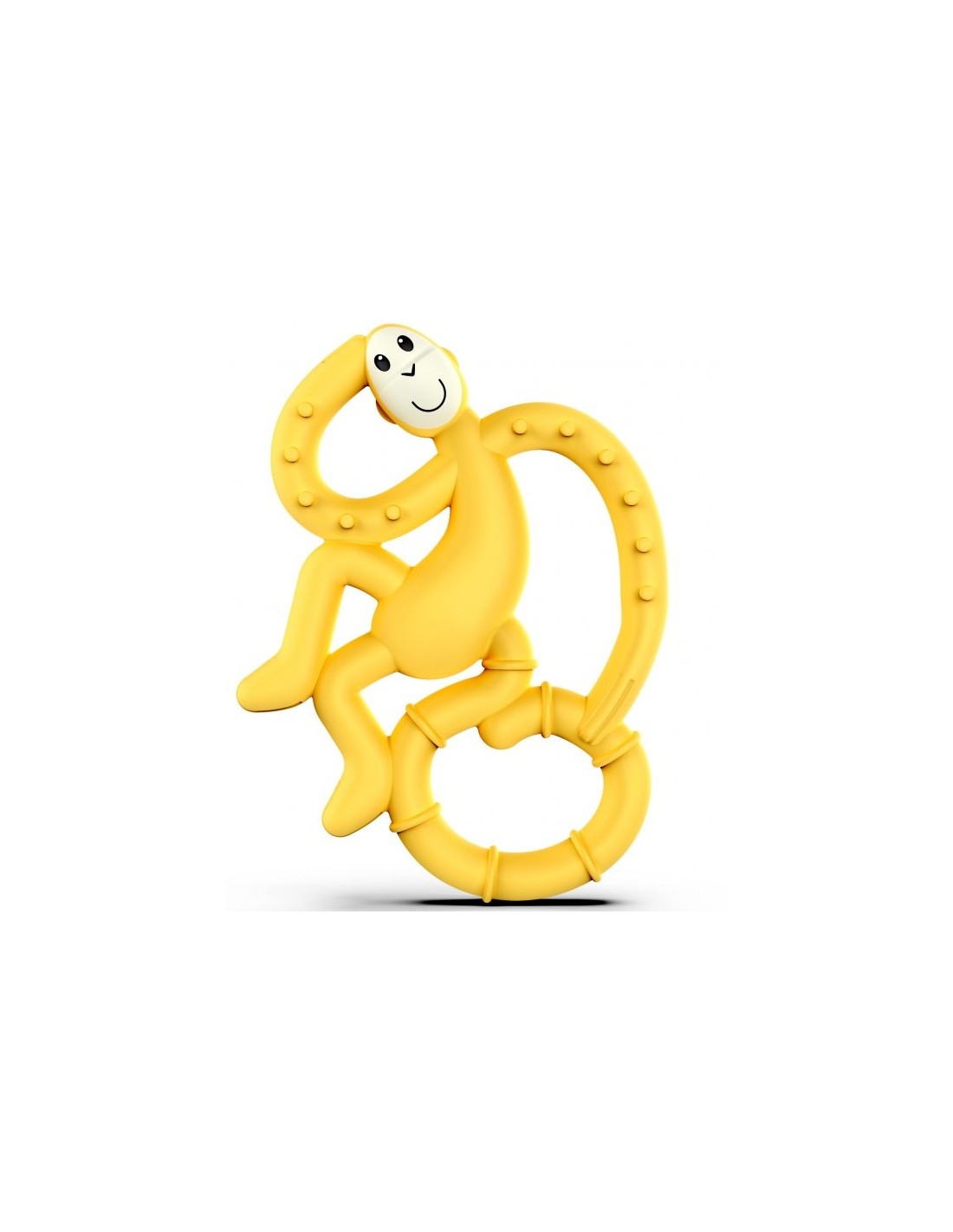 mini-monkey-teether-yellow Petite Parisienne